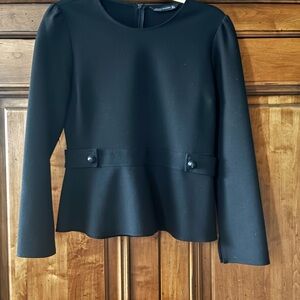 Zara Peplum Women's Top
